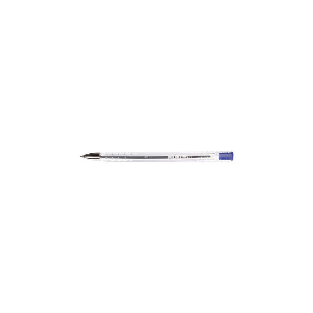 Kores Stylo à bille jetable K-PEN Super Slide K11, bleu x12