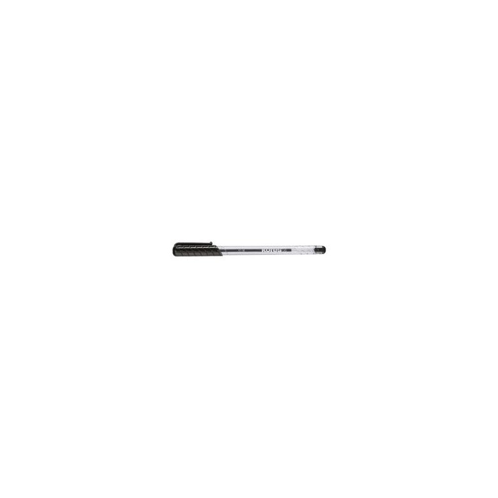 Kores Stylo à bille jetable K-PEN K1, tracé: M, noir