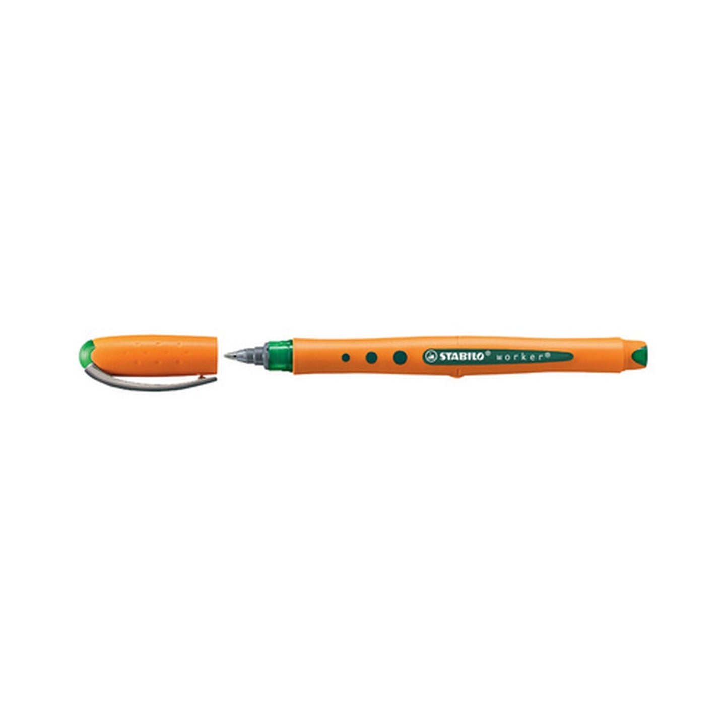 STABILO Stylo roller worker fine, vert