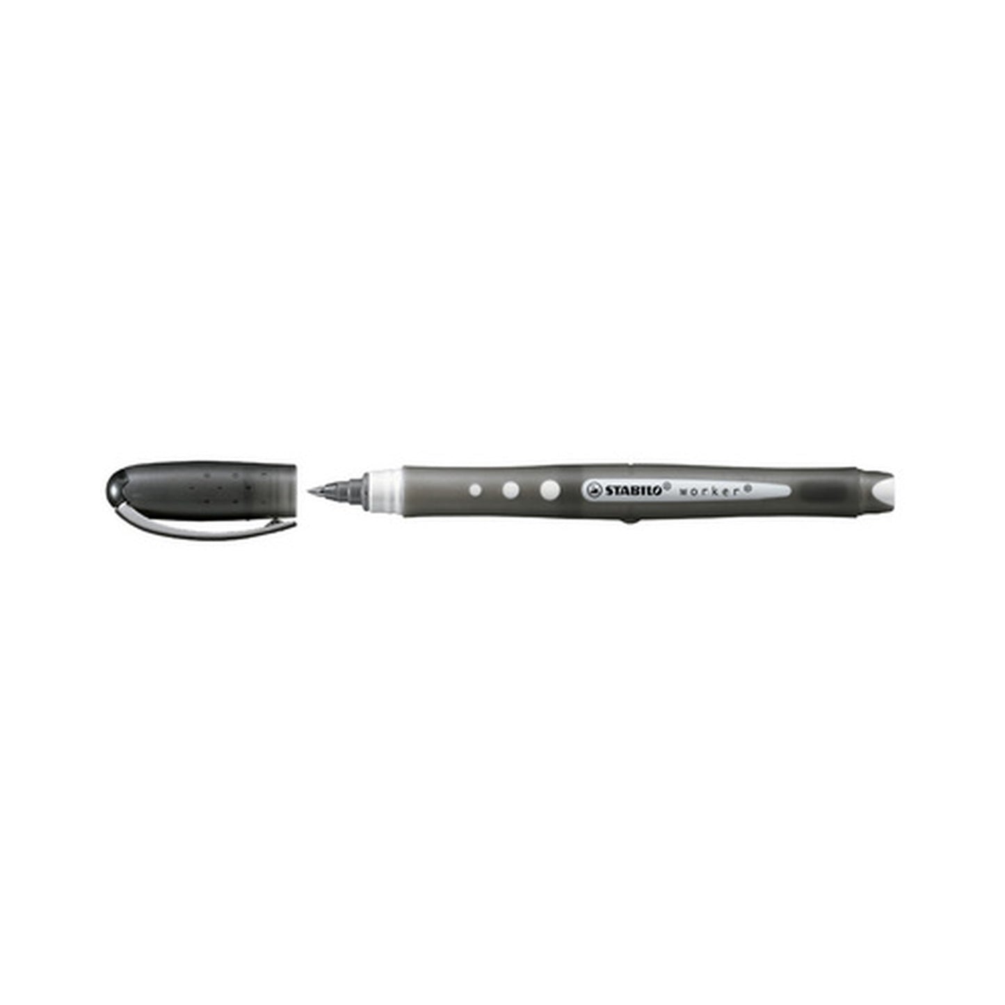STABILO Stylo roller worker colorful, noir