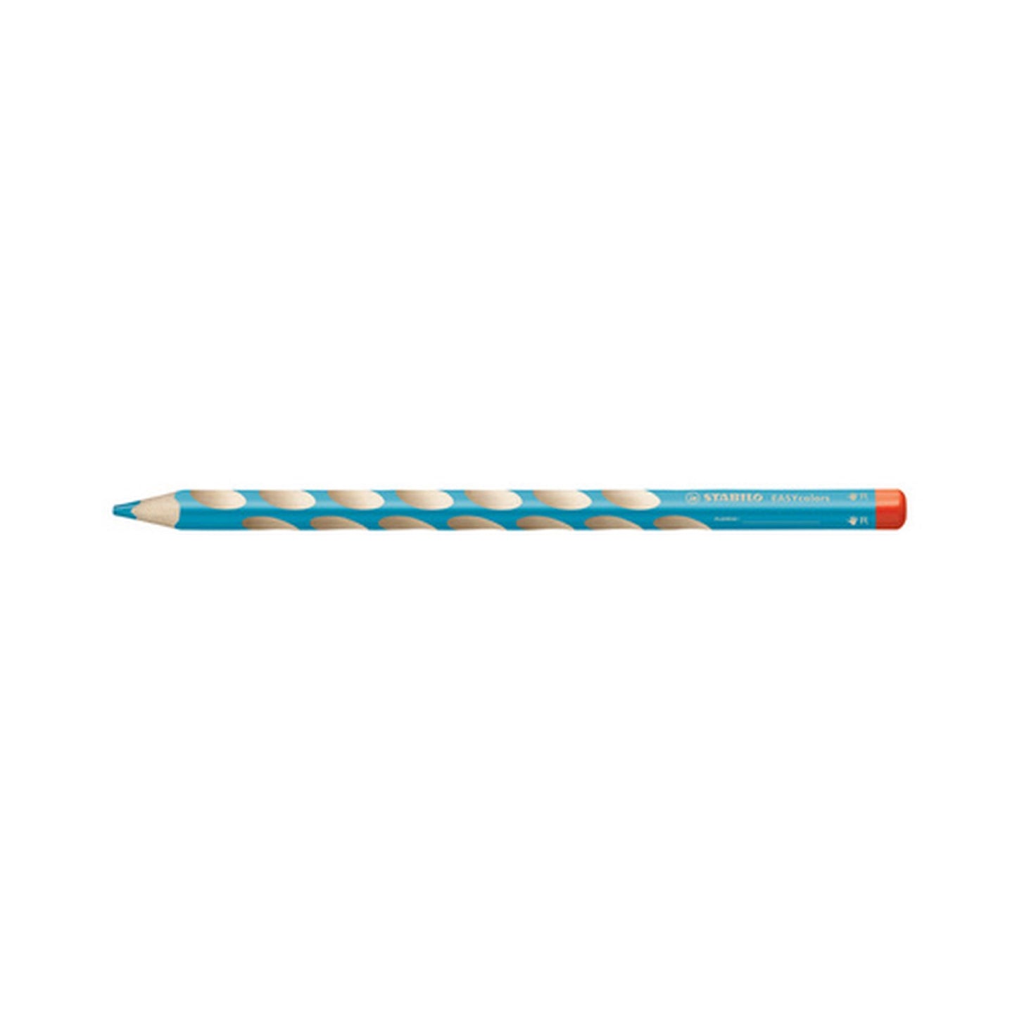 STABILO Crayon de couleur EASYcolors, pour droitiers, bleu