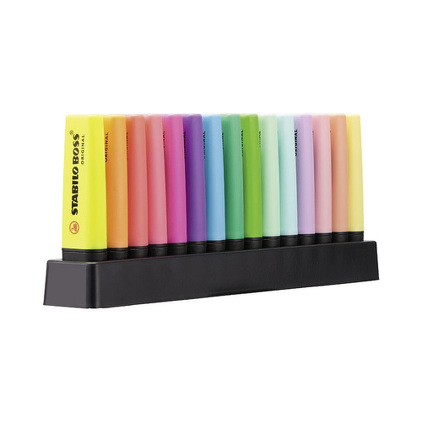 STABILO Surligneur BOSS ORIGINAL, set de table de 15
