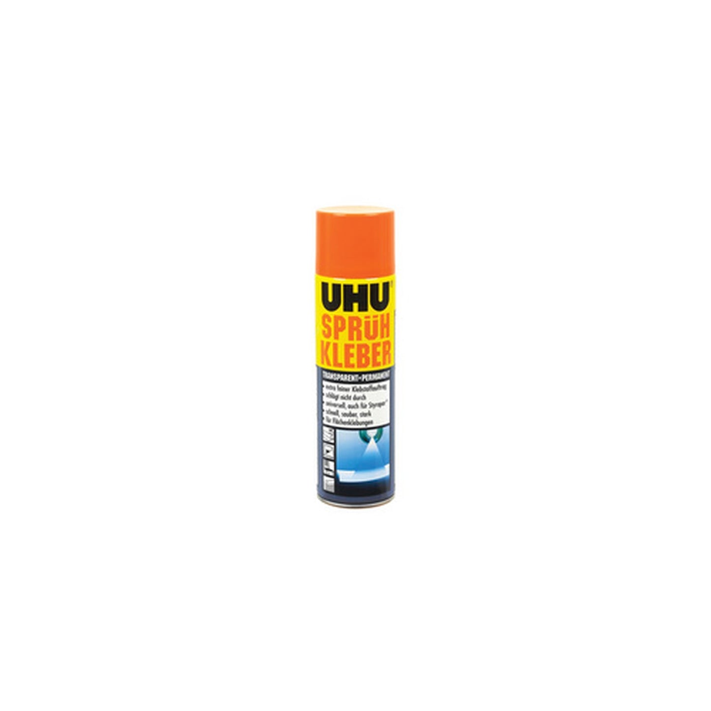 UHU colle en spray, permanent, transparent, 500 ml