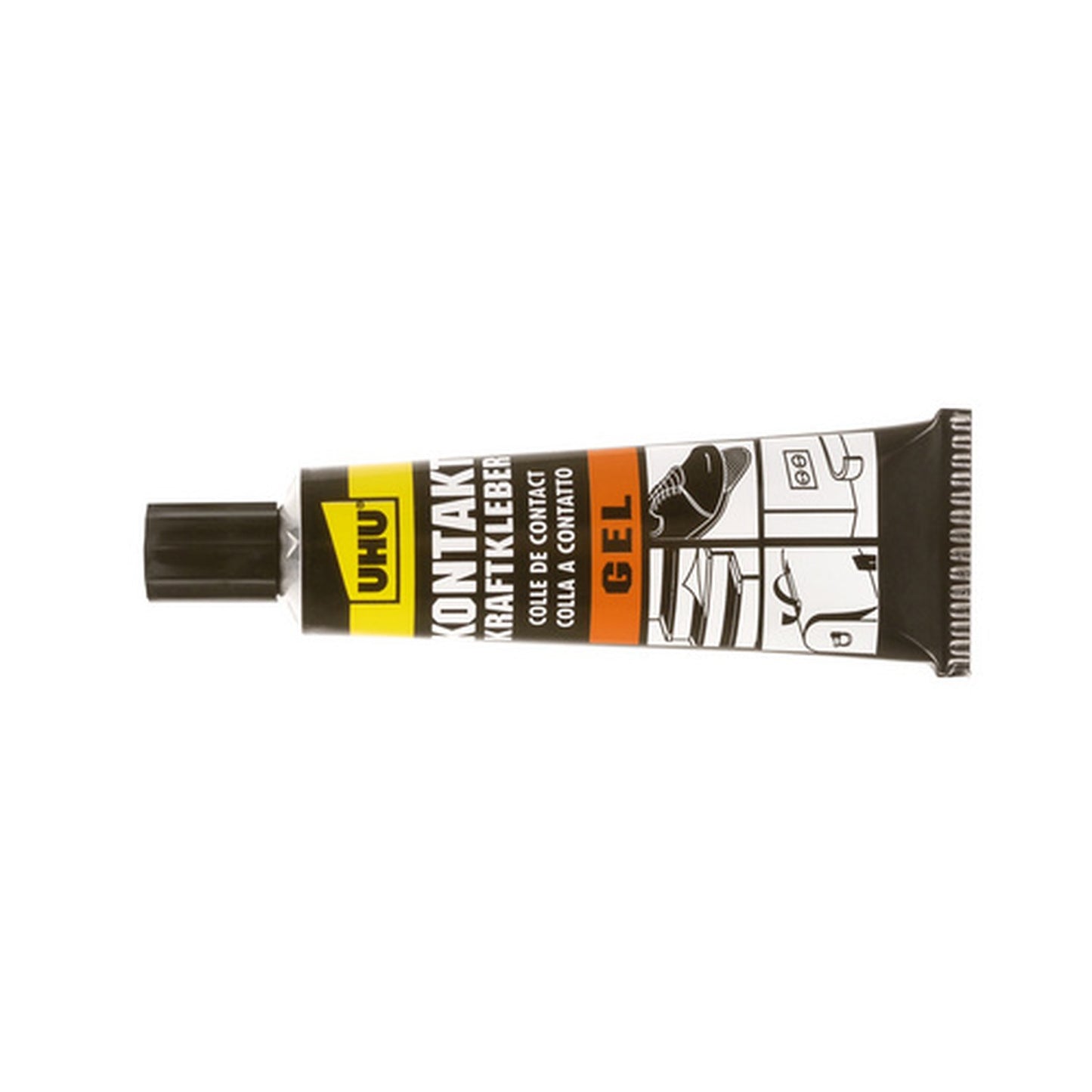UHU colle de contact forte, gel, contient du solvant, 42 g
