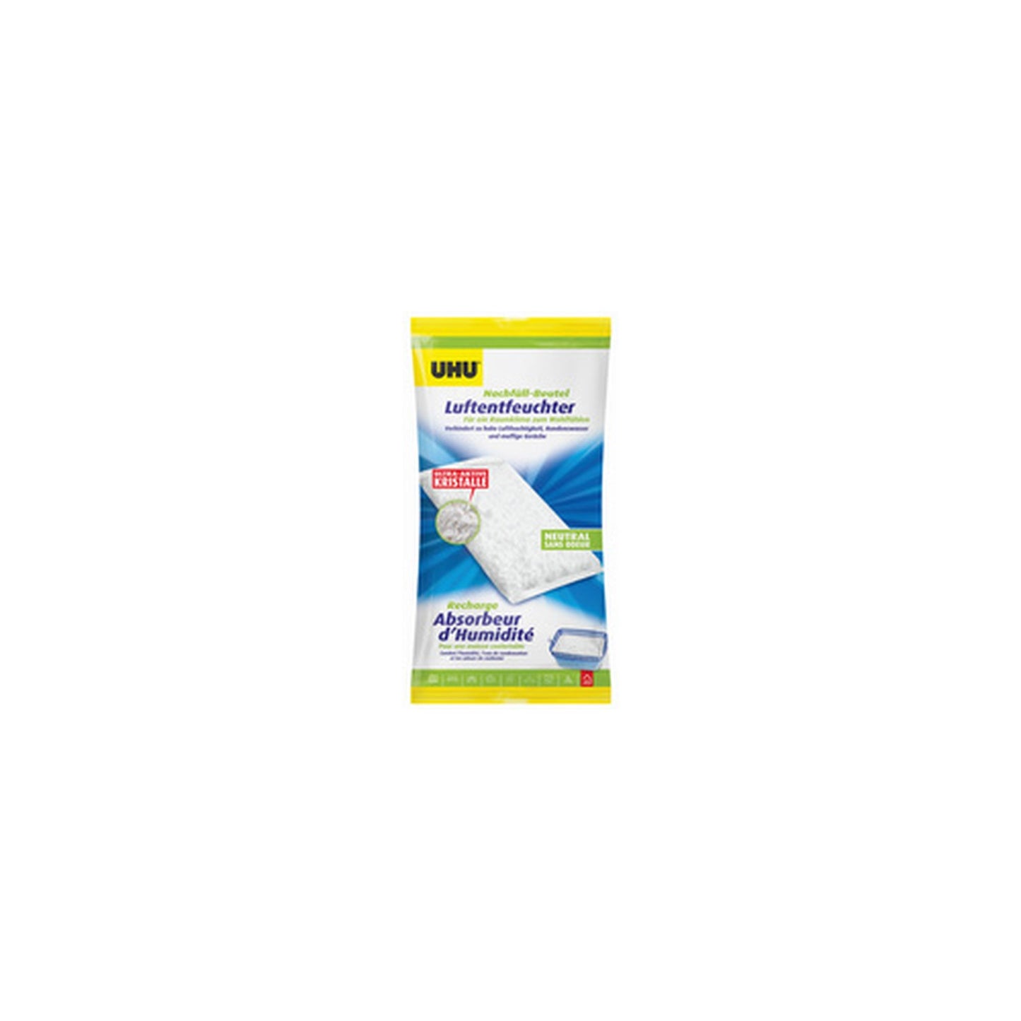 UHU Déshumidificateur, sachet de recharge, 1.000 g
