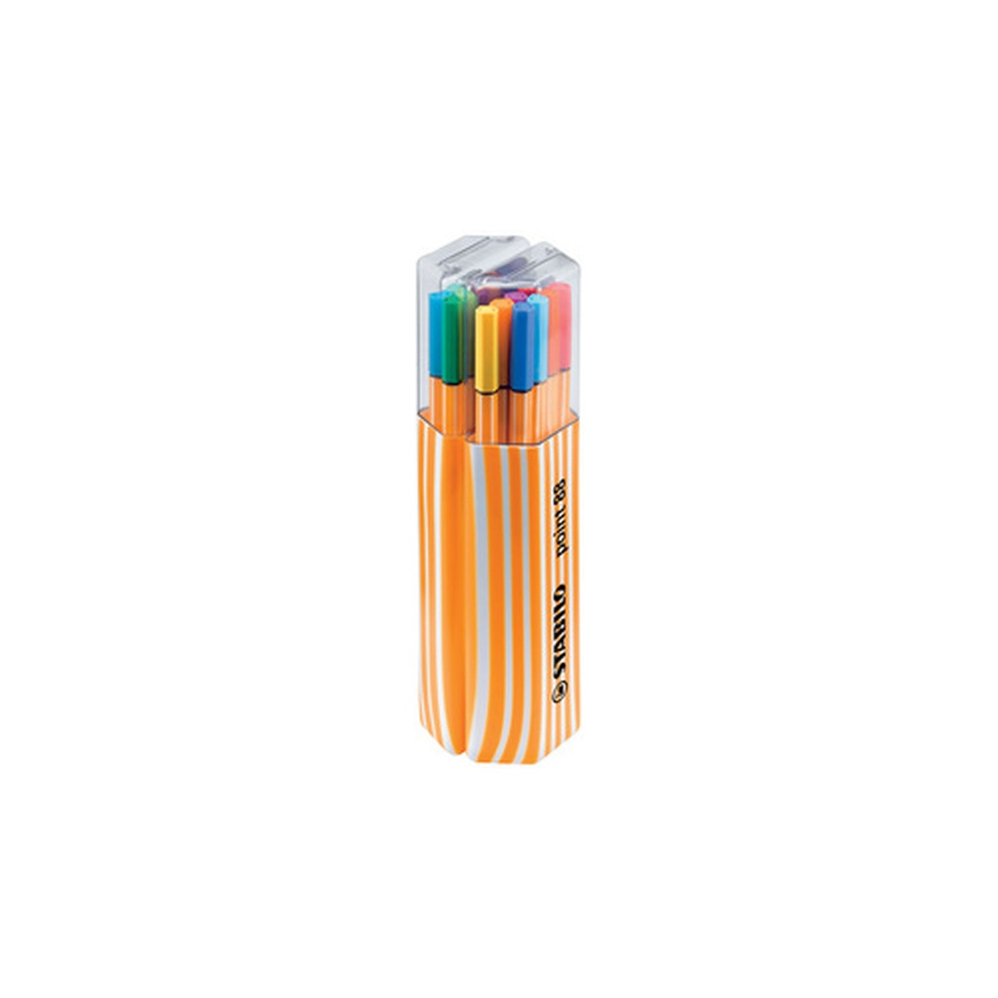 STABILO Feutre à pointe fine point 88, pack Twin de 20