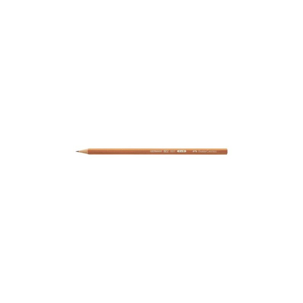 FABER-CASTELL Crayon 1117, hexagonal, degré de dureté: HB