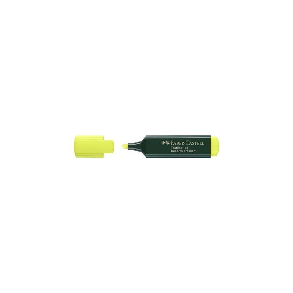 FABER-CASTELL Surligneur TEXTLINER 48 REFILL, jaune