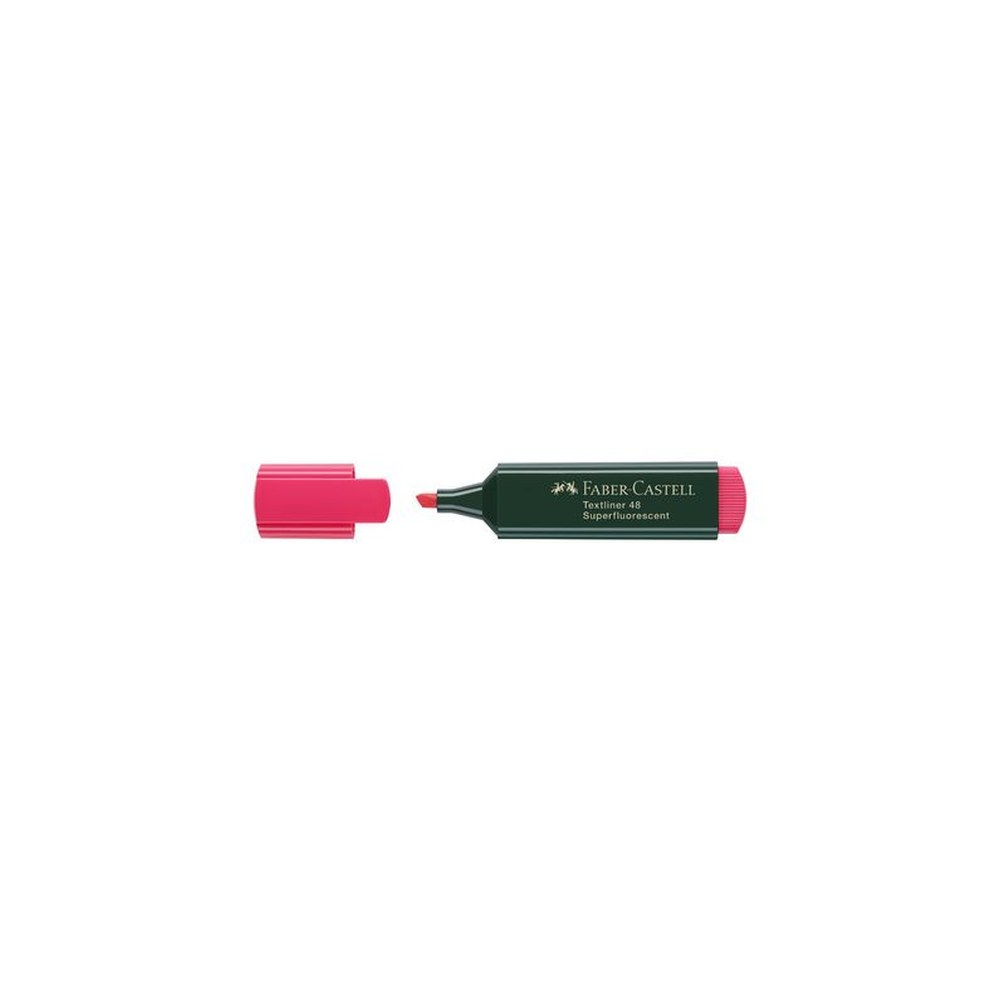 FABER-CASTELL Surligneur TEXTLINER 48 REFILL, rouge