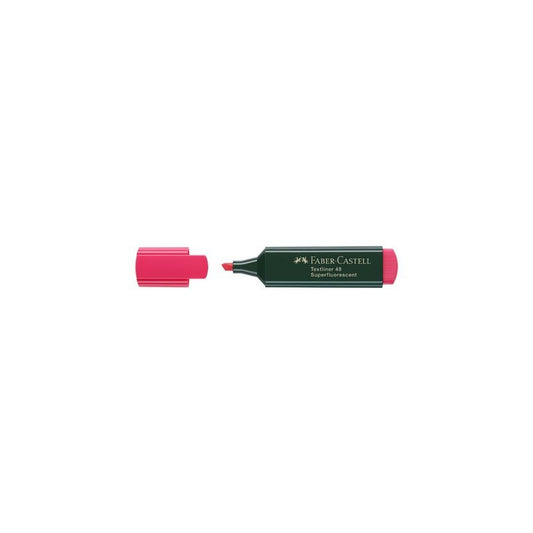 FABER-CASTELL Surligneur TEXTLINER 48 REFILL, rouge