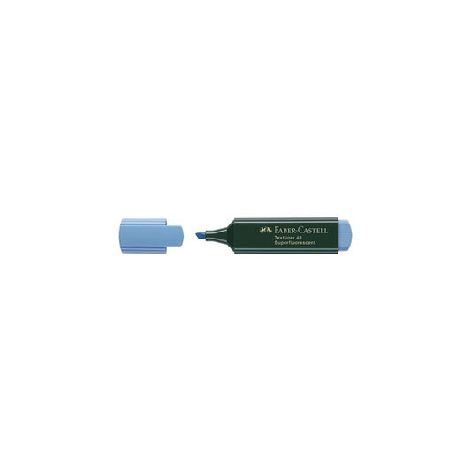 FABER-CASTELL Surligneur TEXTLINER 48 REFILL, bleu