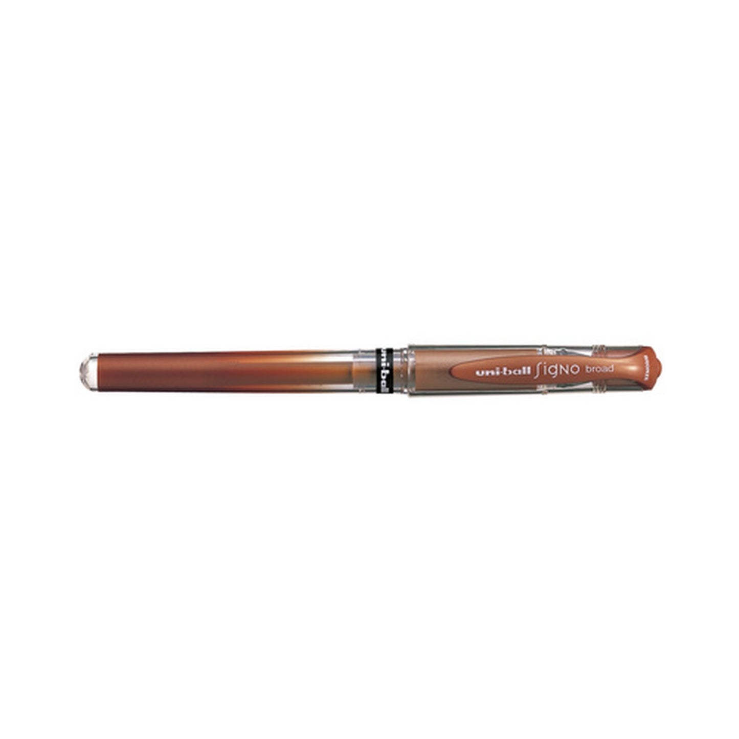uni-ball Stylo roller à encre gel SIGNO broad UM153, bronze