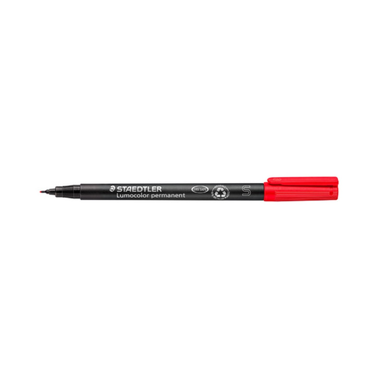 STAEDTLER Marqueur permanent 313S Lumocolor, rouge