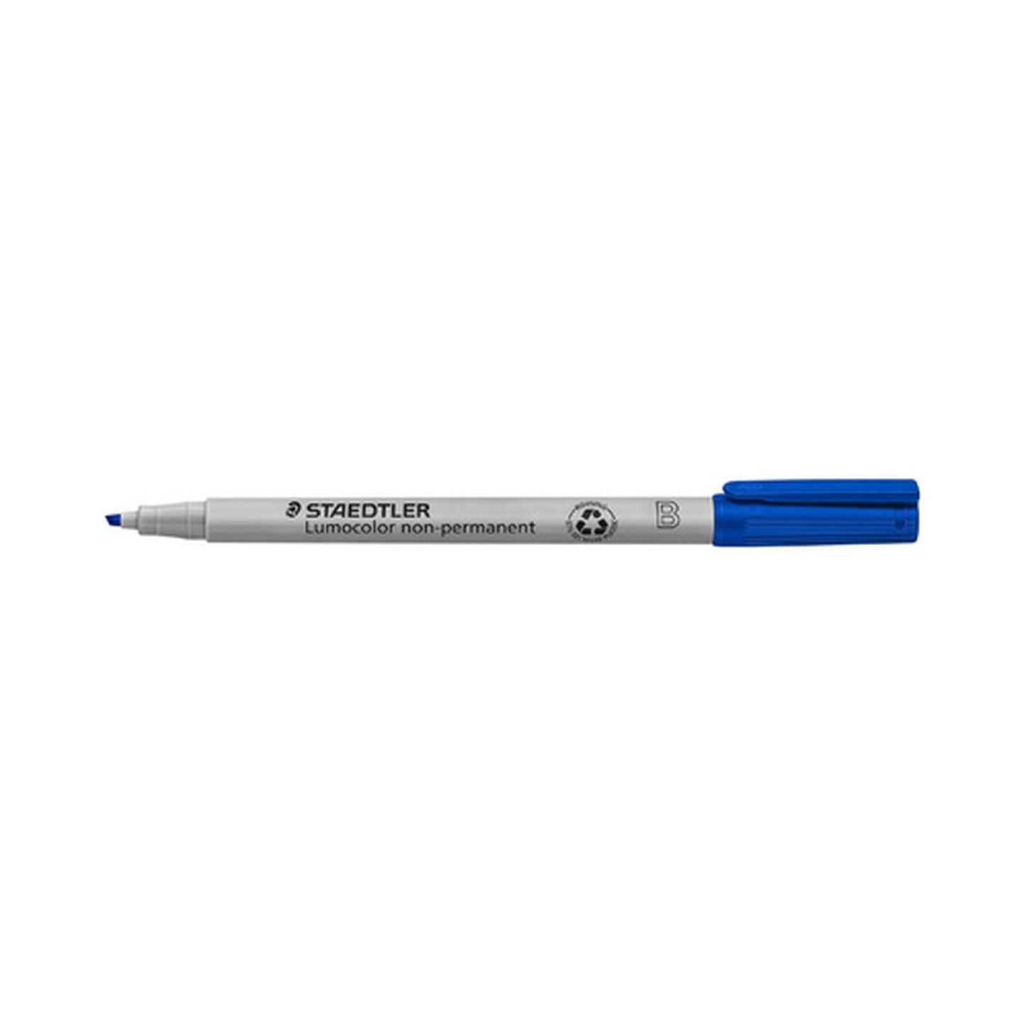 STAEDTLER Marqueur non permanent 312B Lumocolor, bleu