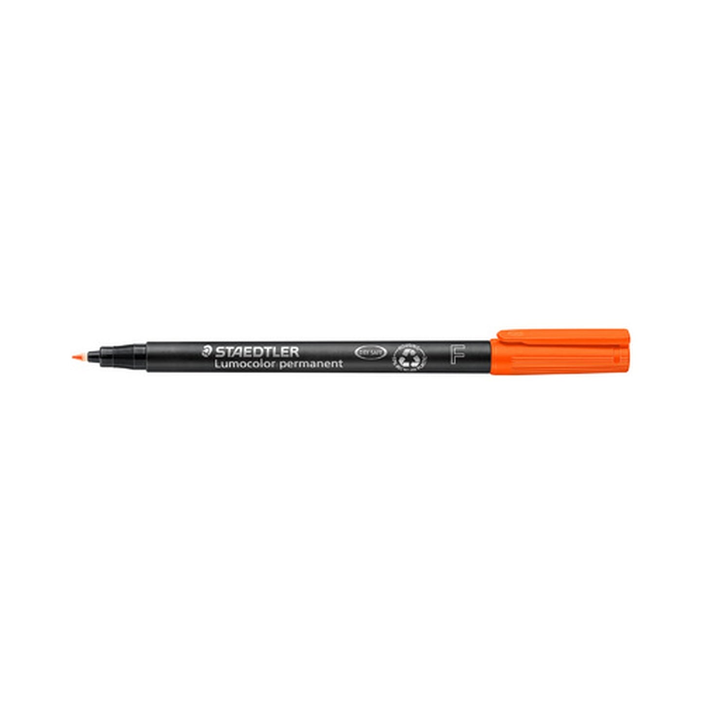 STAEDTLER Marqueur permanent 318F Lumocolor, orange