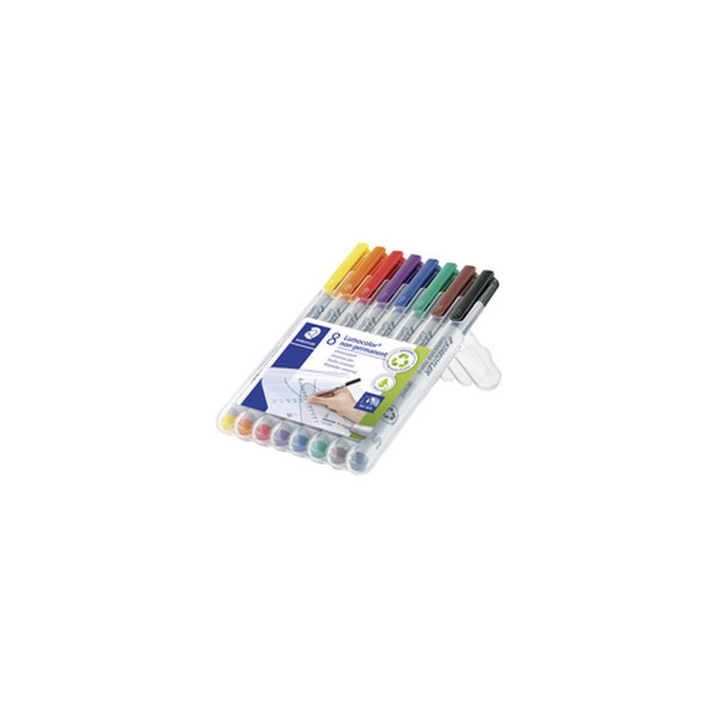 STAEDTLER Marqueur non permanent 311S Lumocolor, étui de 8