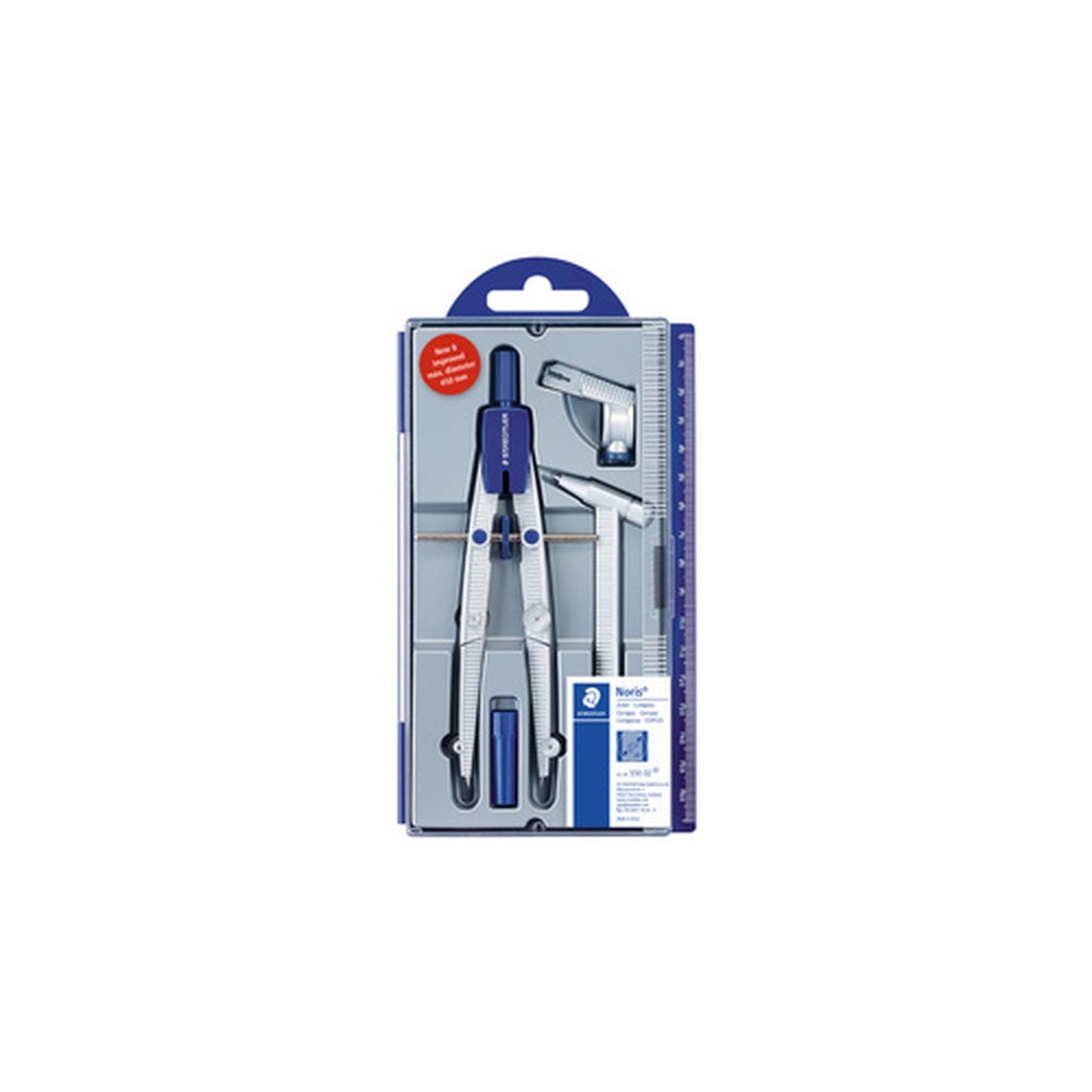 STAEDTLER Compas scolaire Noris 550 02,longueur: 156 mm