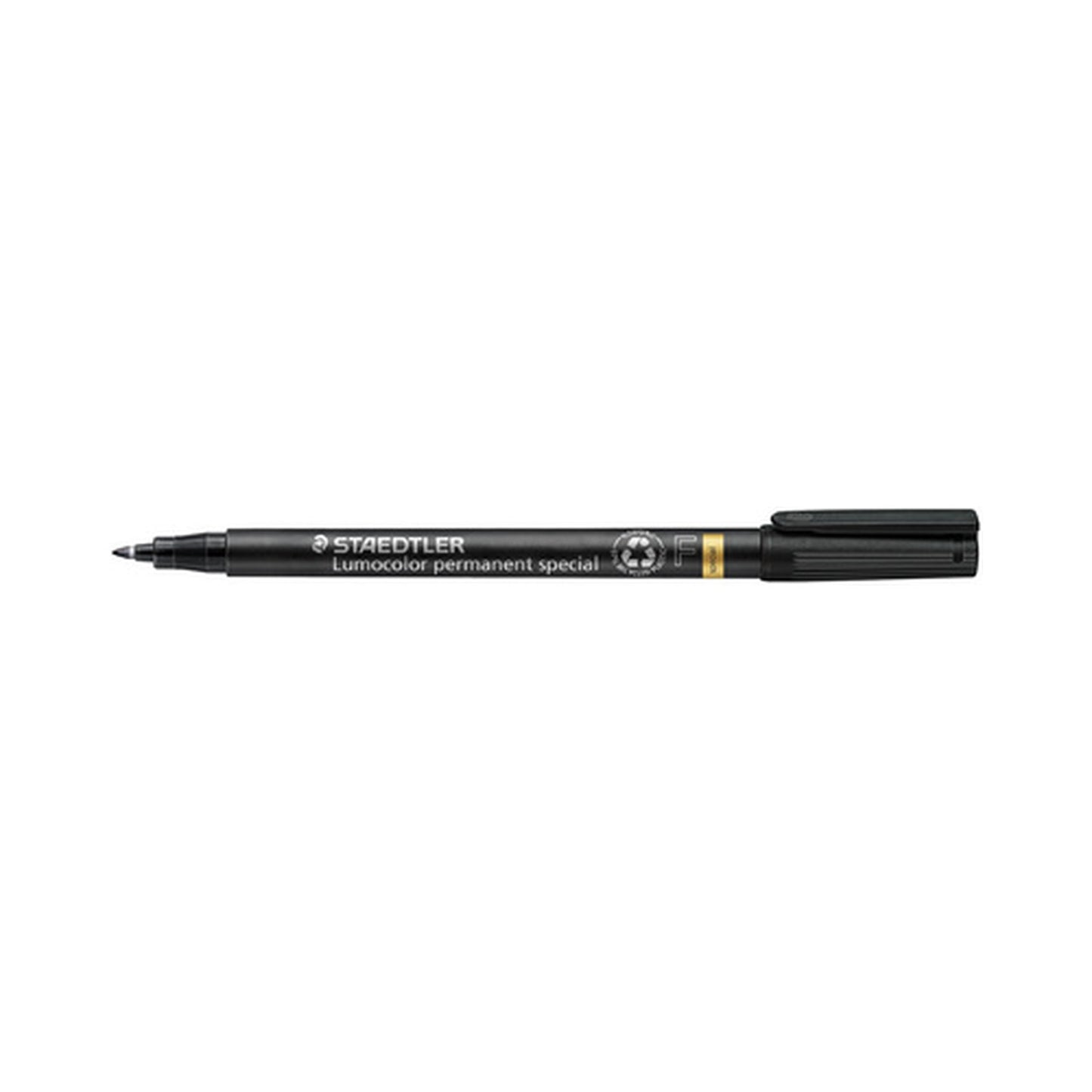 STAEDTLER Marqueur permanent 319F Lumocolor spécial, noir