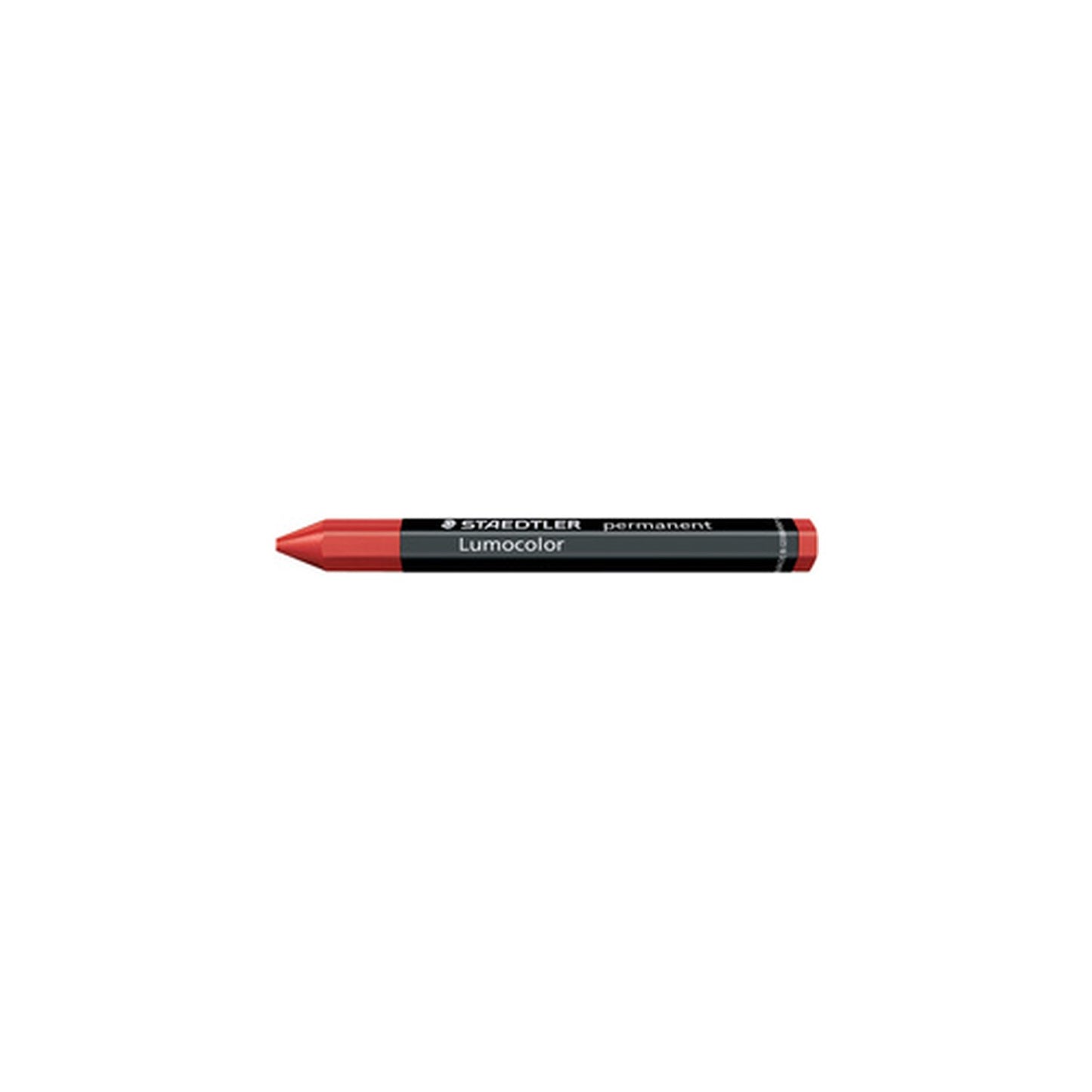 STAEDTLER Craie Lumocolor permanent omnigraph, rouge x12