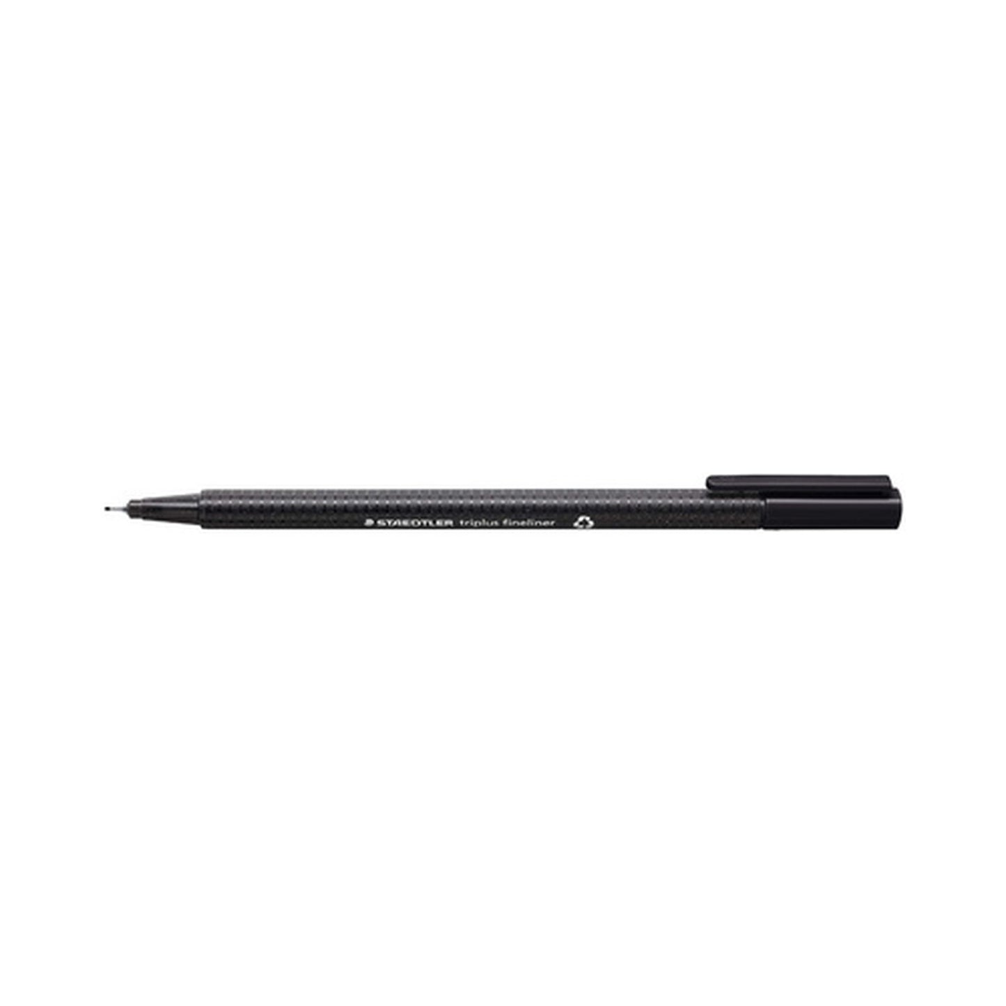 STAEDTLER Fineliner triplus BRILLIANT COLOURS, noir