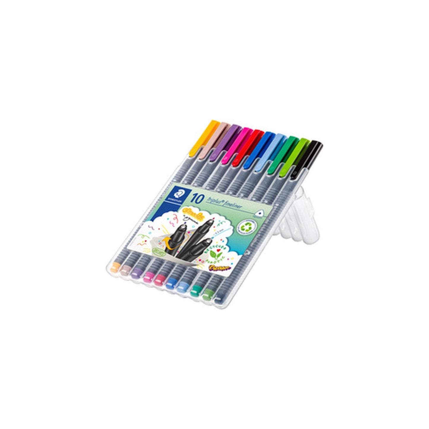 STAEDTLER Fineliner triplus, étui de 10
