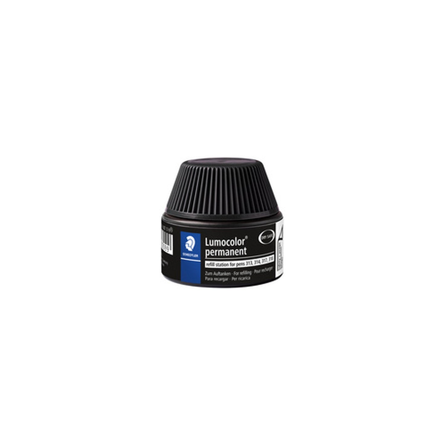 STAEDTLER Flacon de recharge Lumocolor, permanent, noir