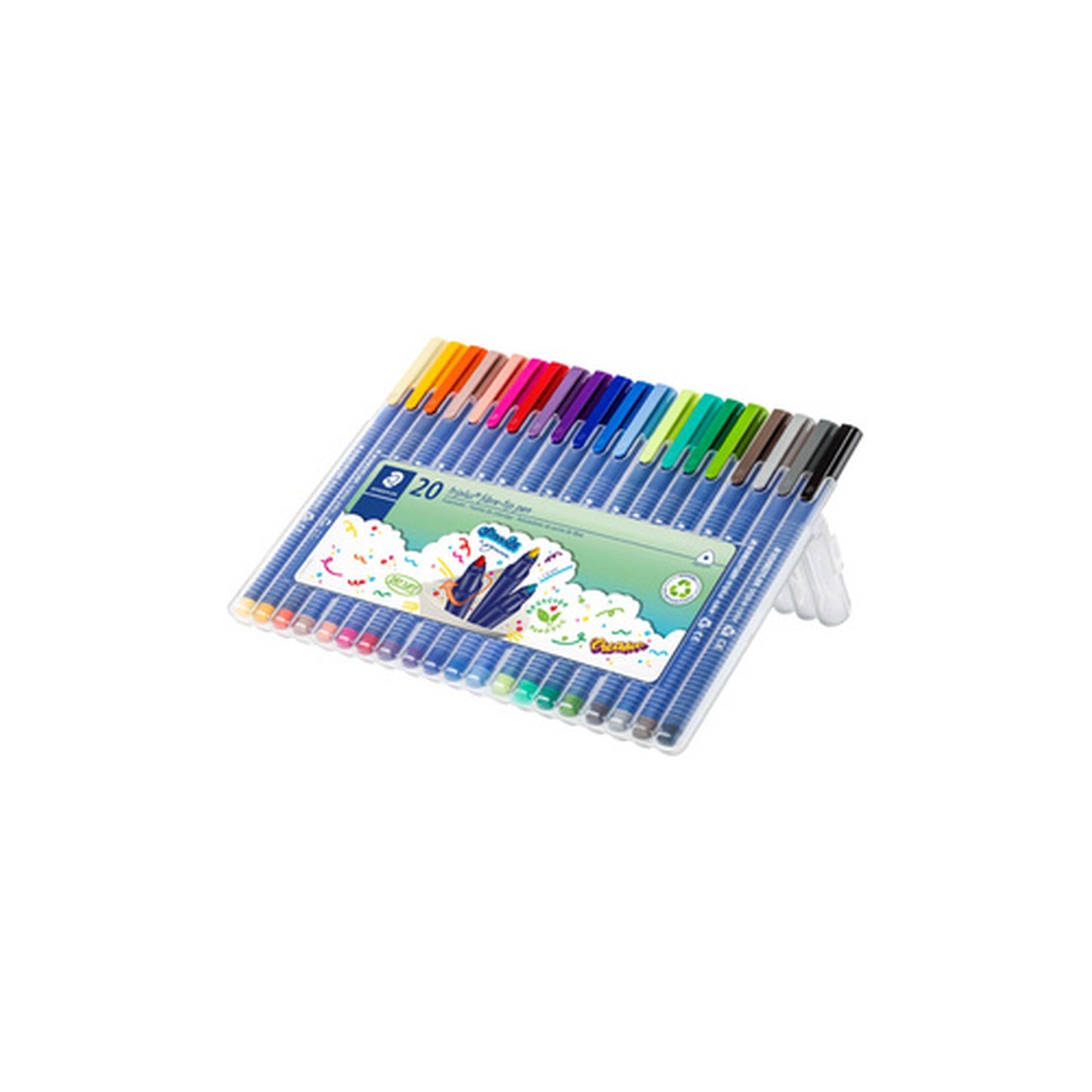 STAEDTLER Feutre triplus, étui de 20