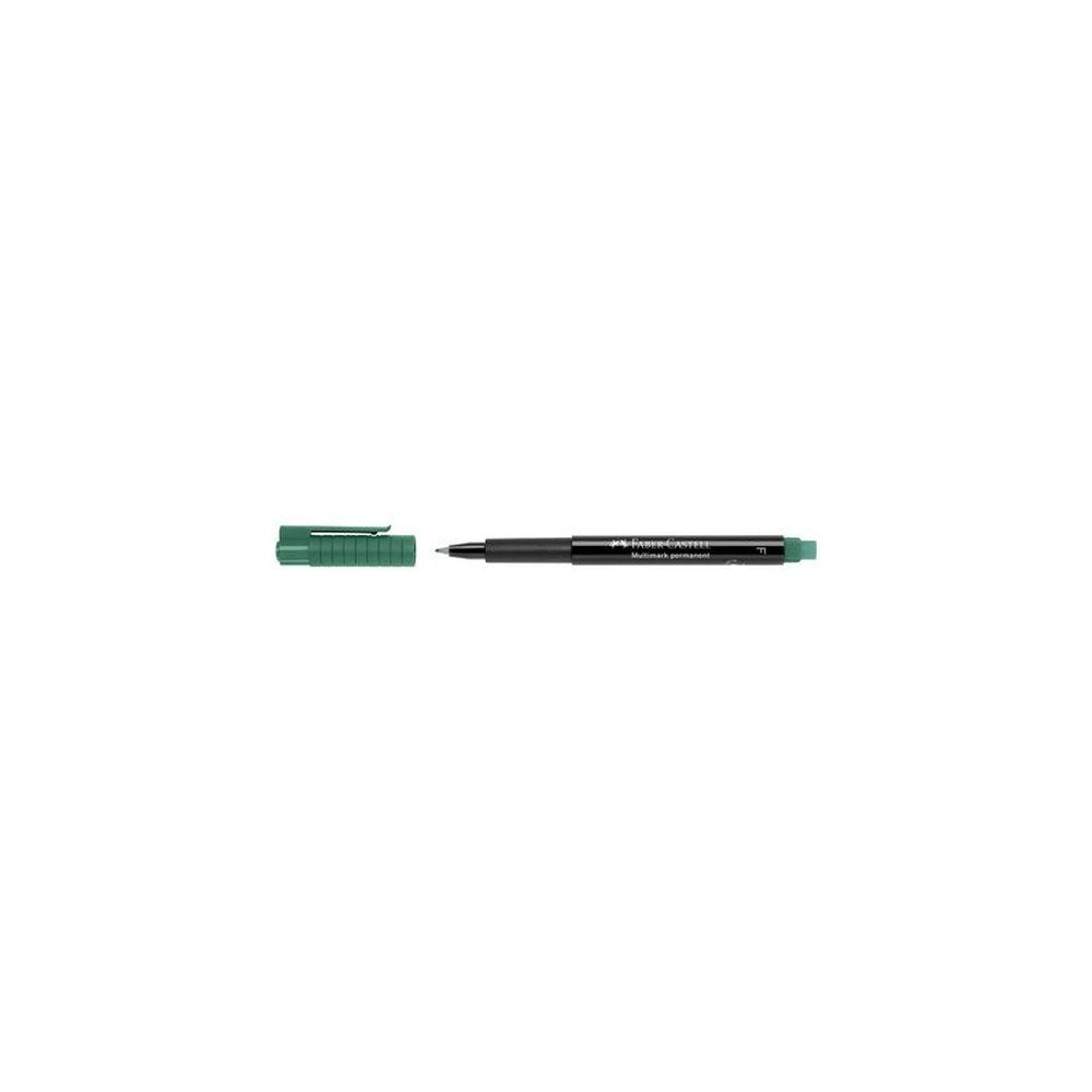 FABER-CASTELL Marqueur permanent MULTIMARK F, vert