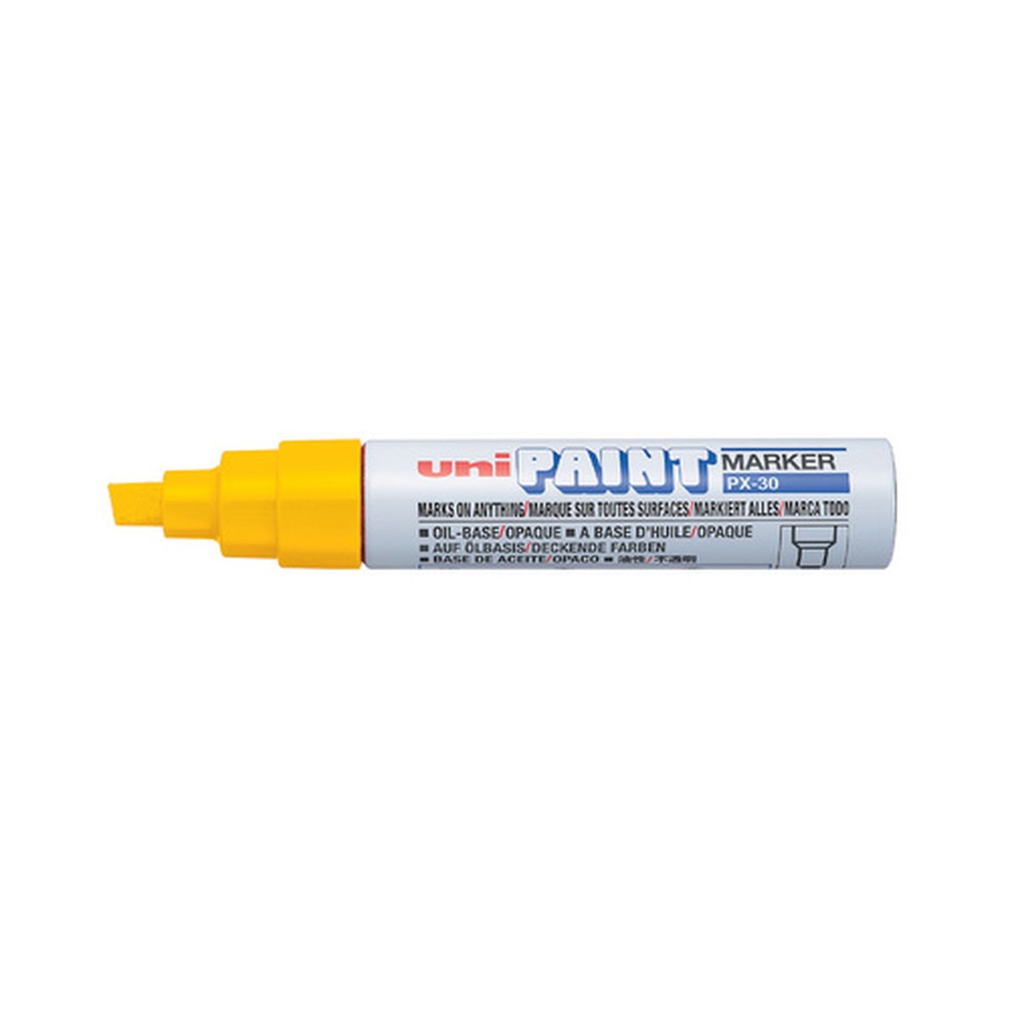 uni-ball Marqueur permanent PAINT PX30, jaune