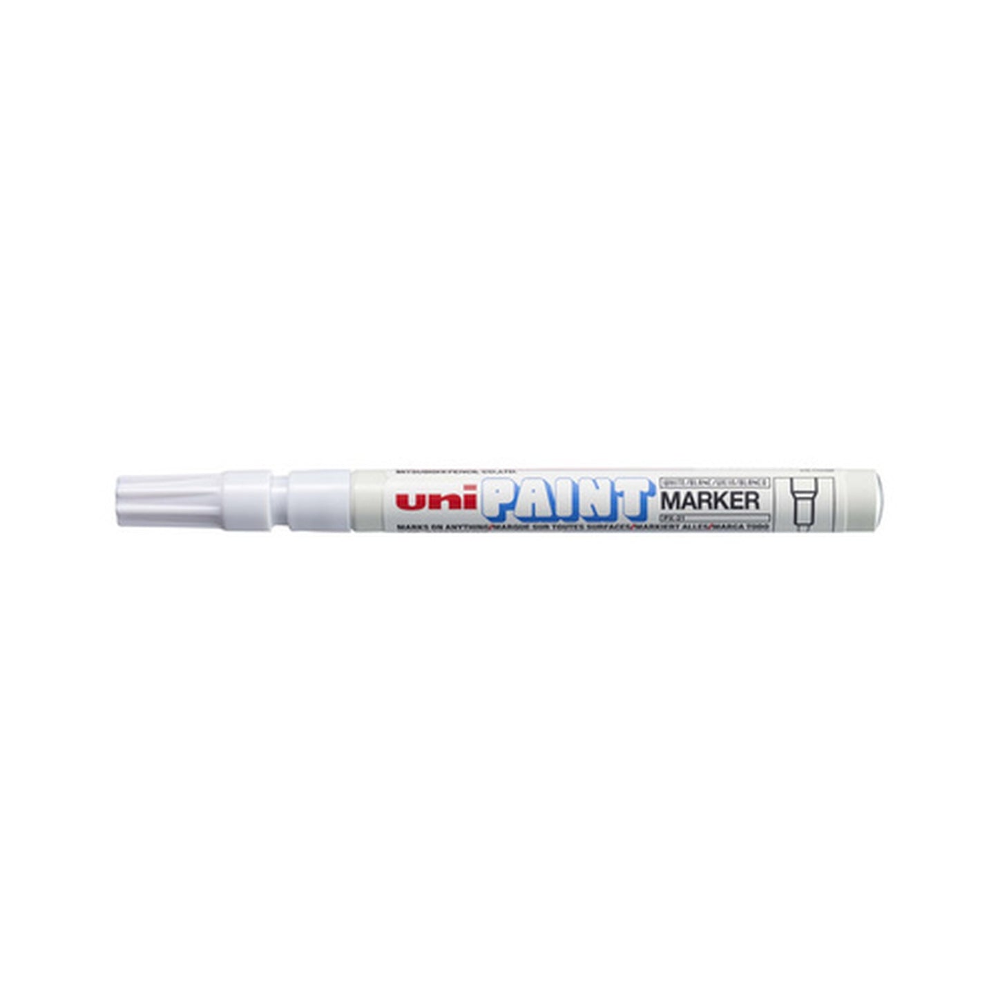uni-ball Marqueur permanent PAINT PX21, blanc