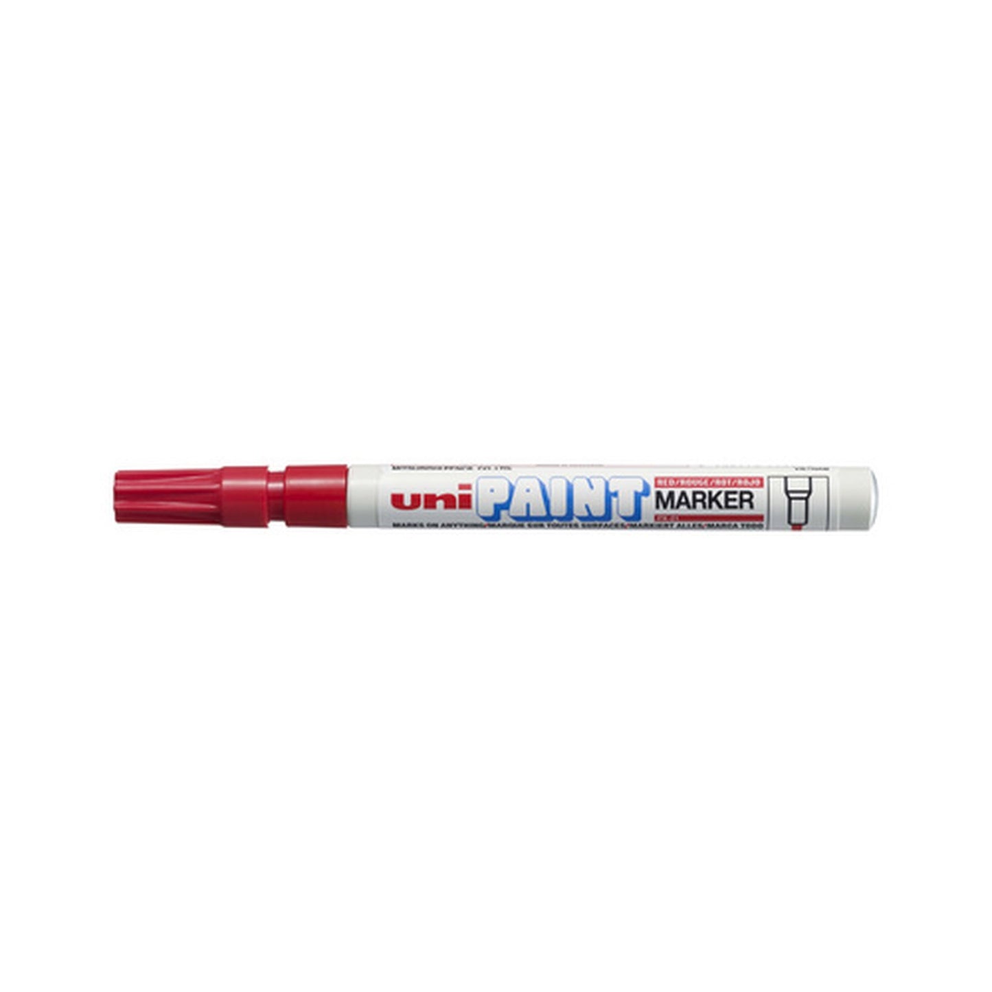uni-ball Marqueur permanent PAINT PX21, rouge
