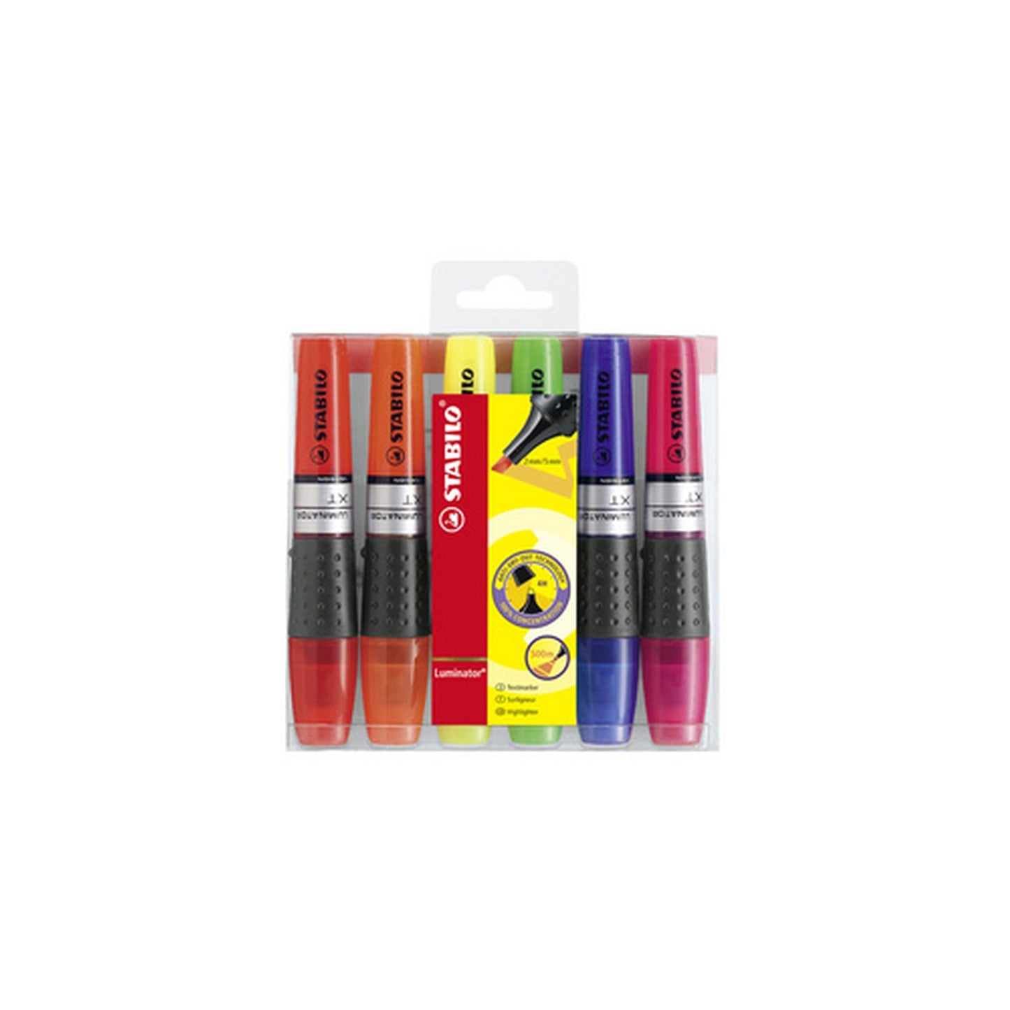 STABILO Surligneur LUMINATOR, étui de 6