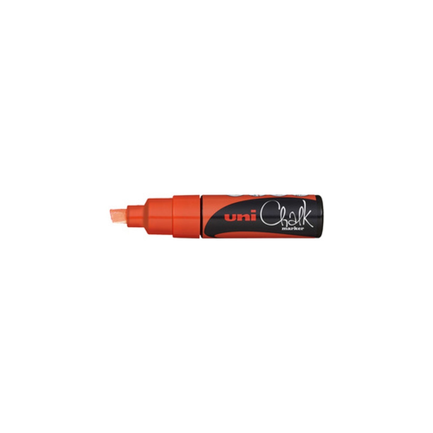 uni-ball Marqueur craie Chalk marker PWE8K, orange fluo