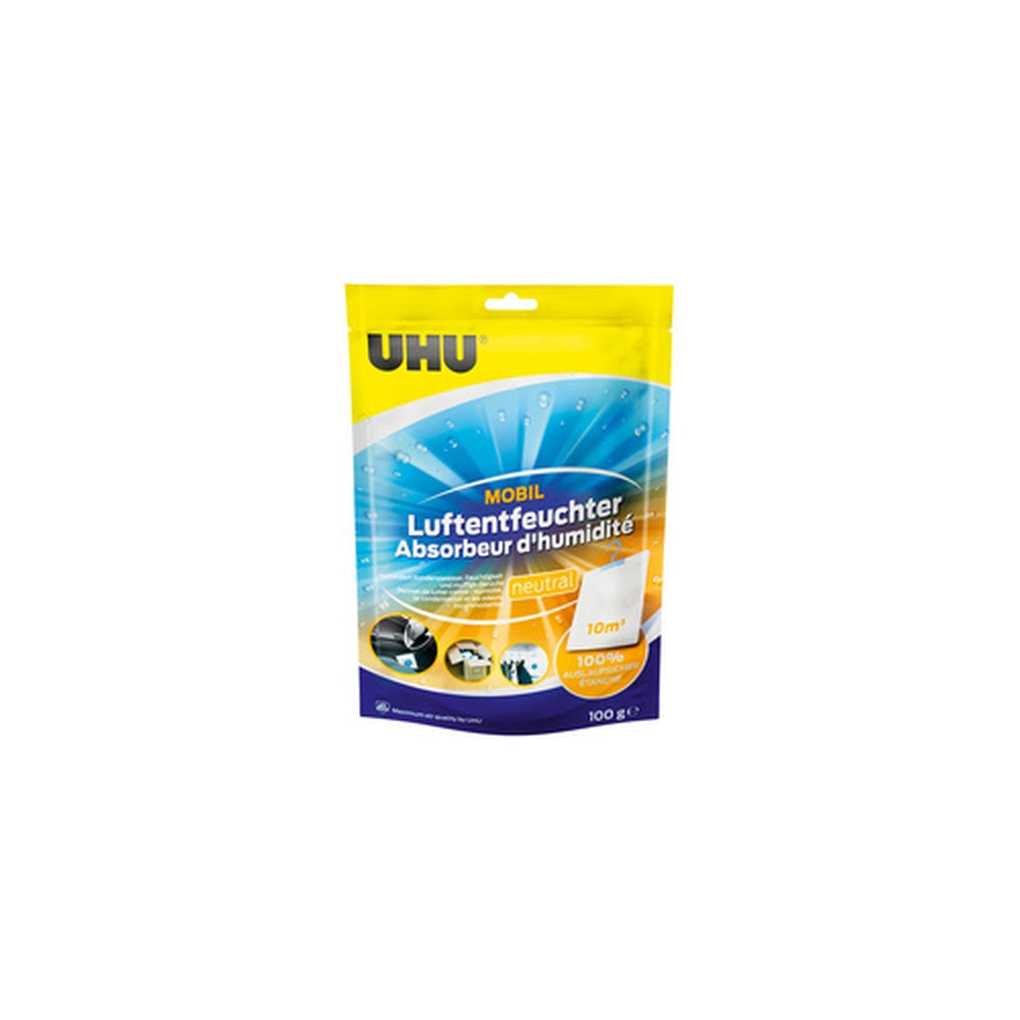UHU Absorbeur d'humidité mobil, 100 g