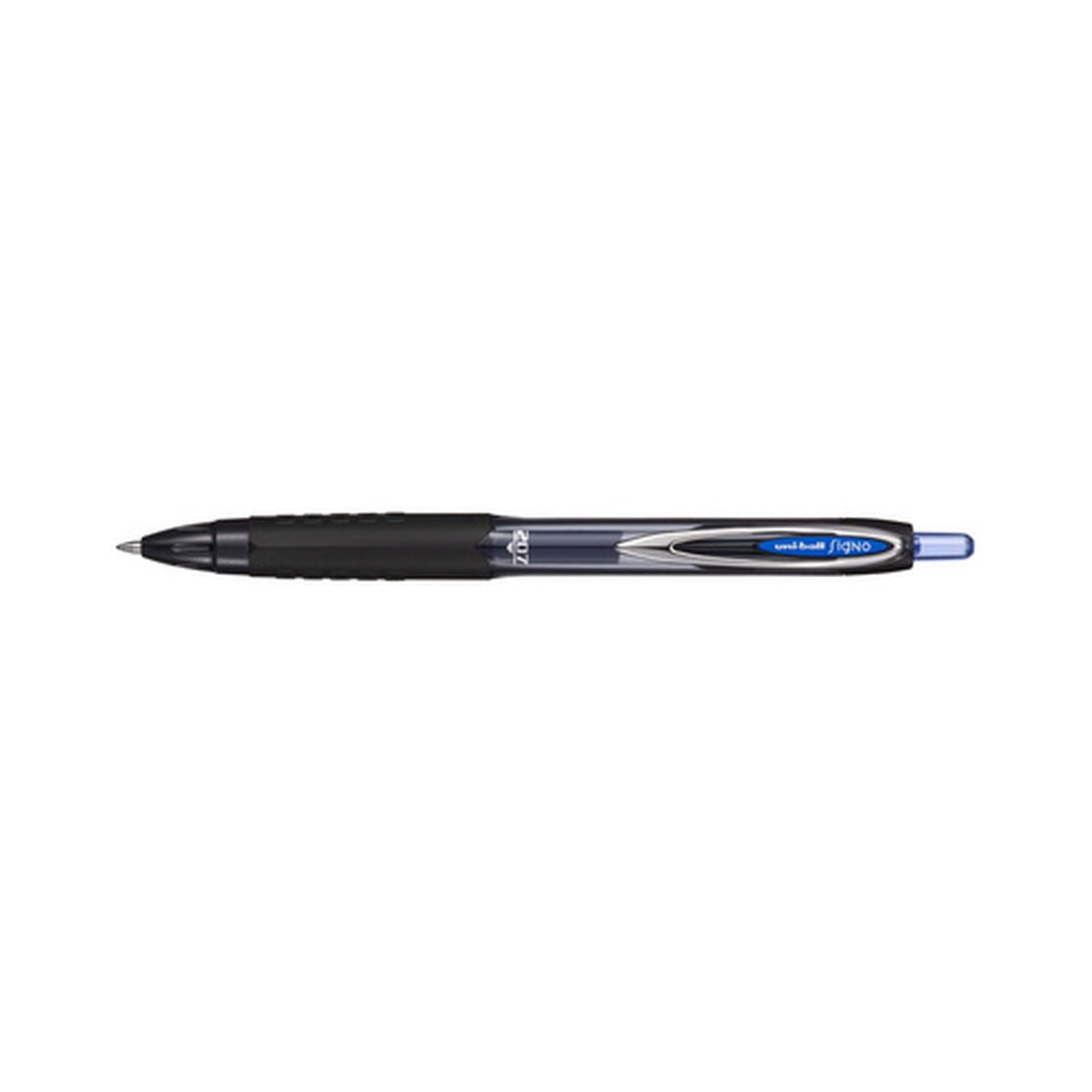 uni-ball Stylo roller encre gel SIGNO 207 UMN207E, bleu