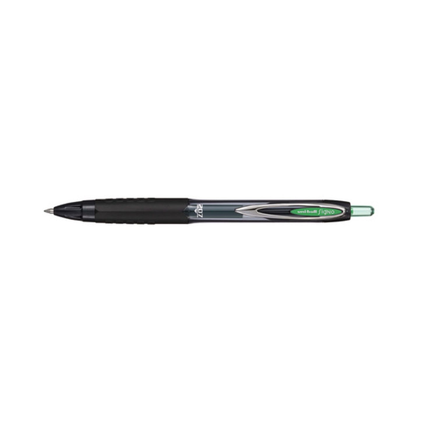 uni-ball Stylo roller encre gel SIGNO 207 UMN207E, vert