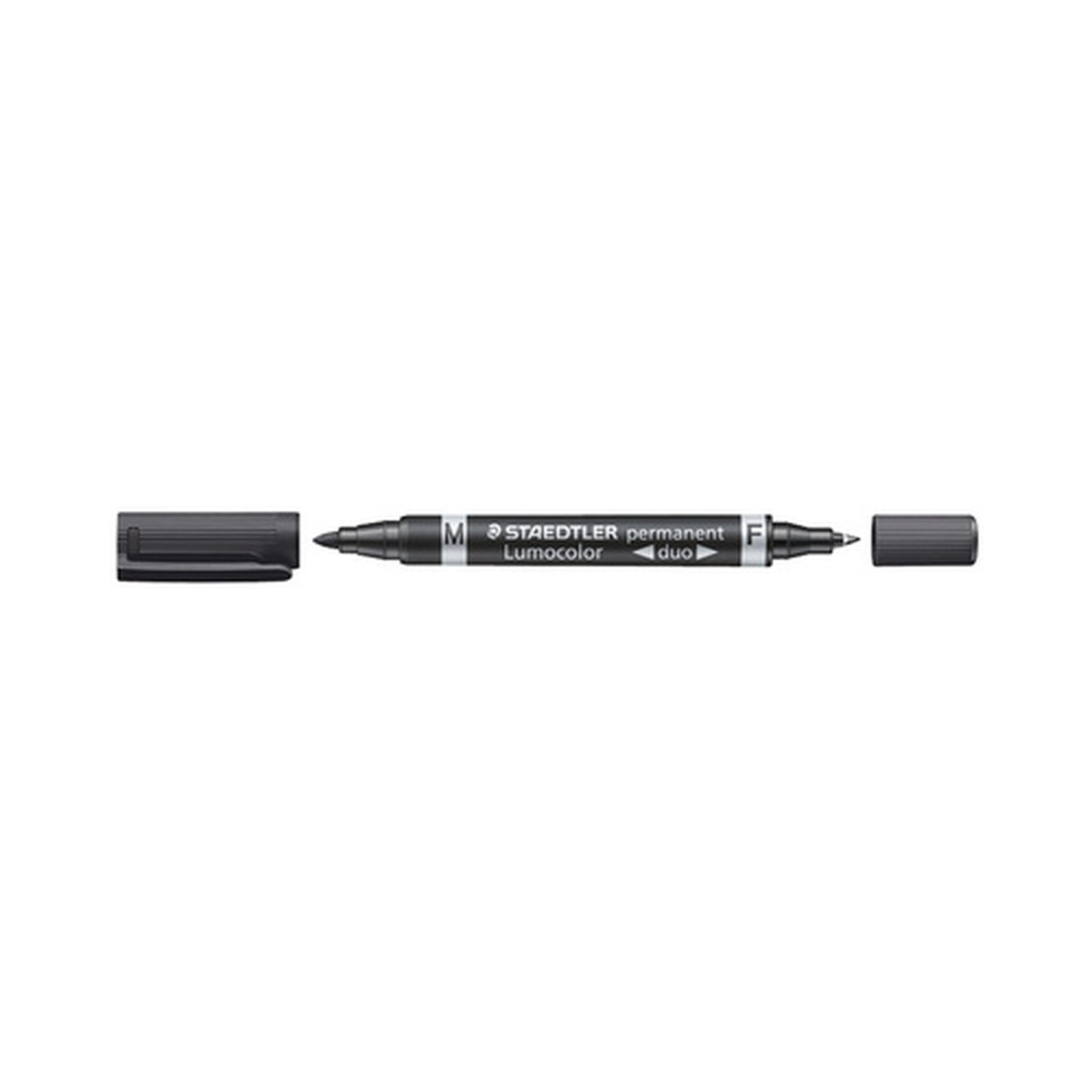 STAEDTLER Marqueur permanent 348 Lumocolor duo, bleu