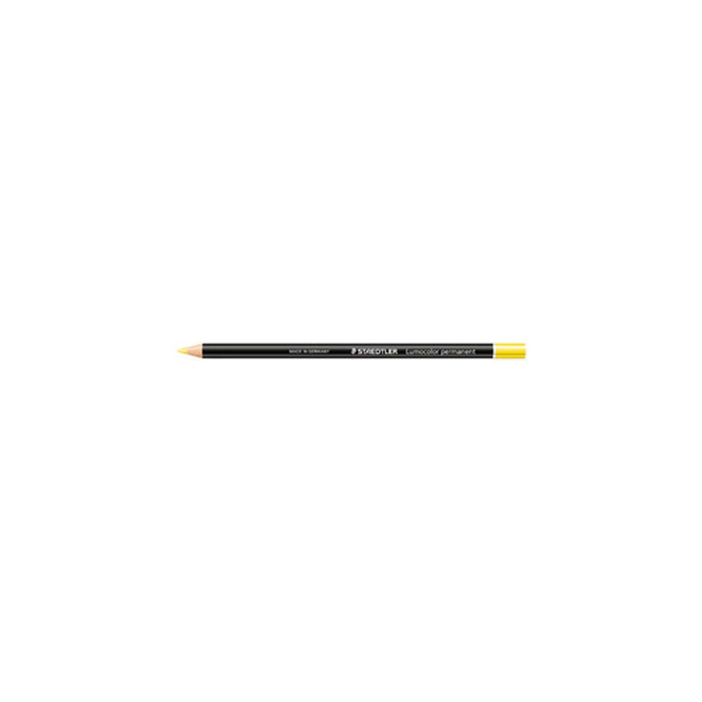 STAEDTLER Marqueur permanent Lumocolor glasochrom, jaune