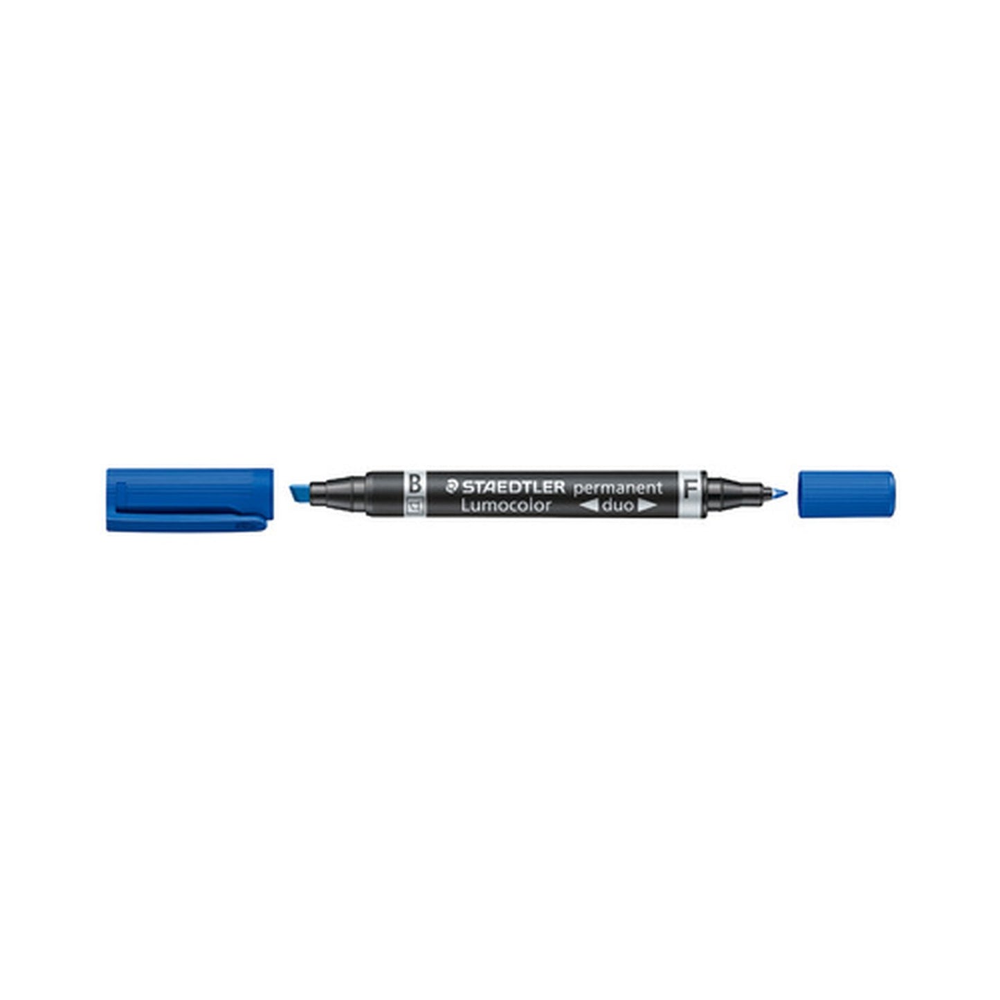 STAEDTLER Marqueur permanent 348B Lumocolor duo, noir