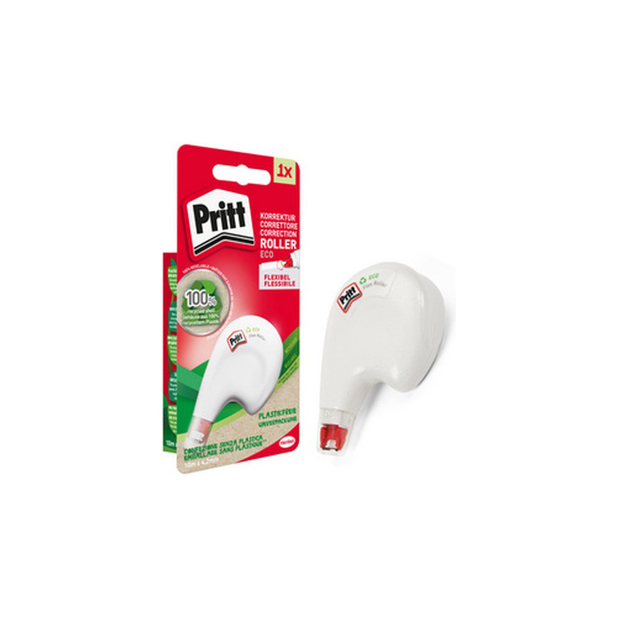 Pritt Roller correcteur Eco Flex, 4,2 mm x 10 m
