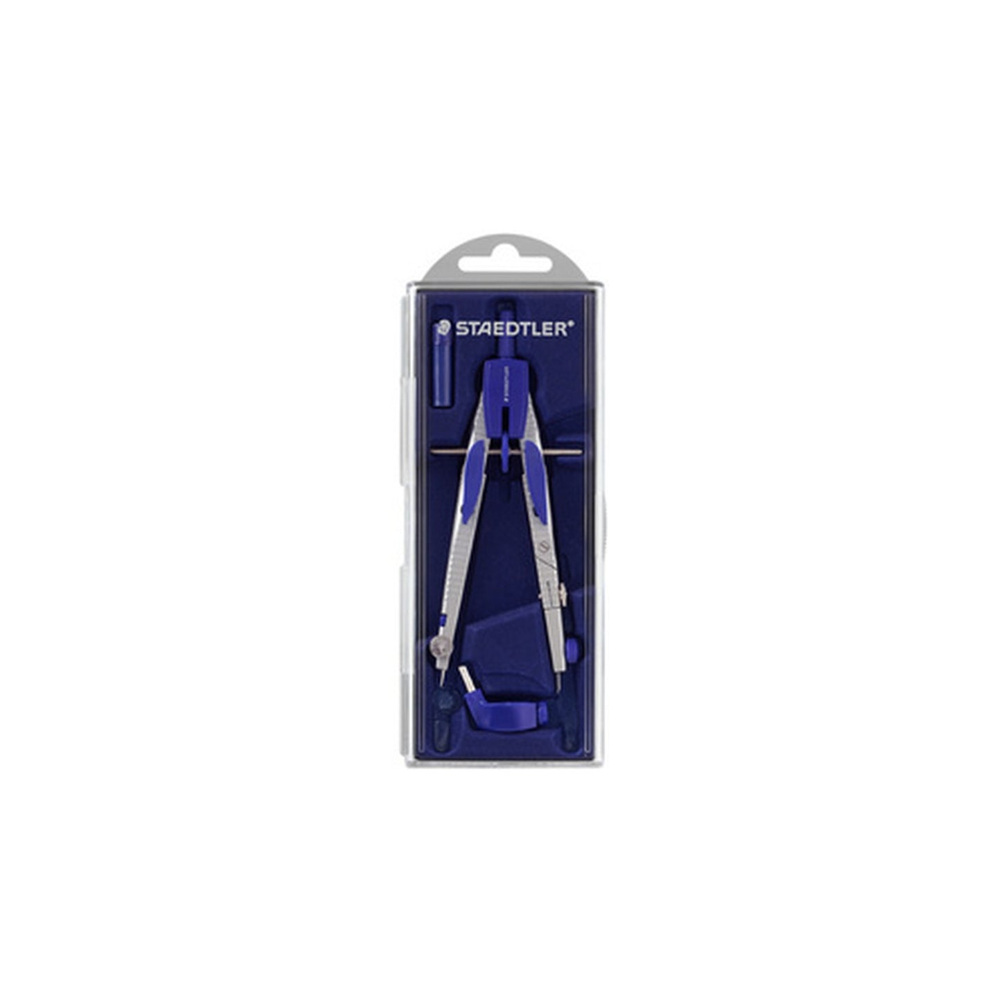 STAEDTLER Compas à réglage rapide 553 01, bouton mécanique