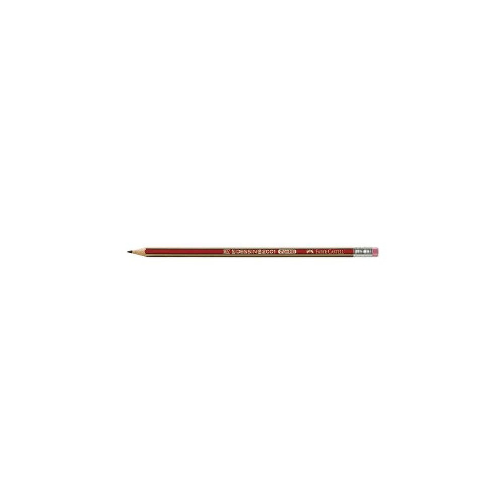 FABER-CASTELL Crayon DESSIN 2001, degré de dureté: HB