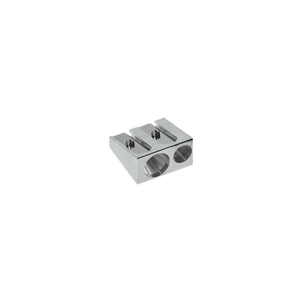 FABER-CASTELL Double taille crayon en Metall, argent