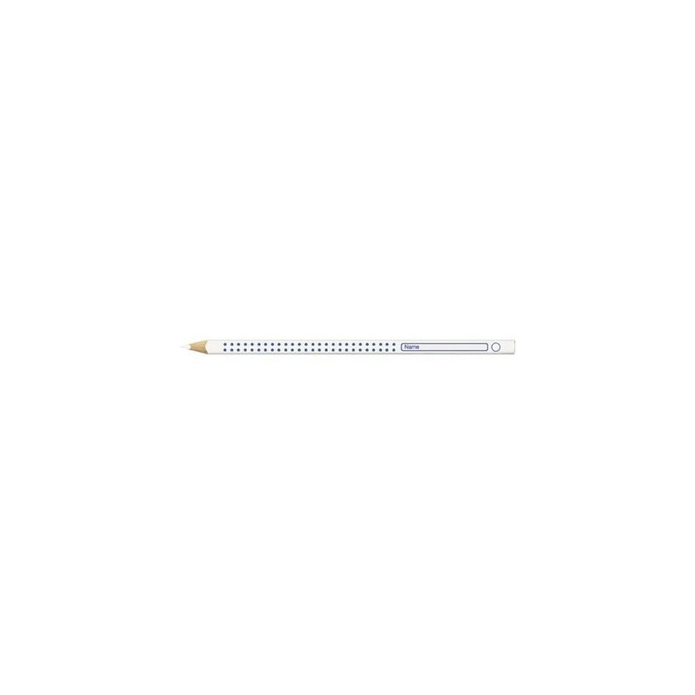 FABER-CASTELL Crayon pour cahier et tableau GRIP blanc