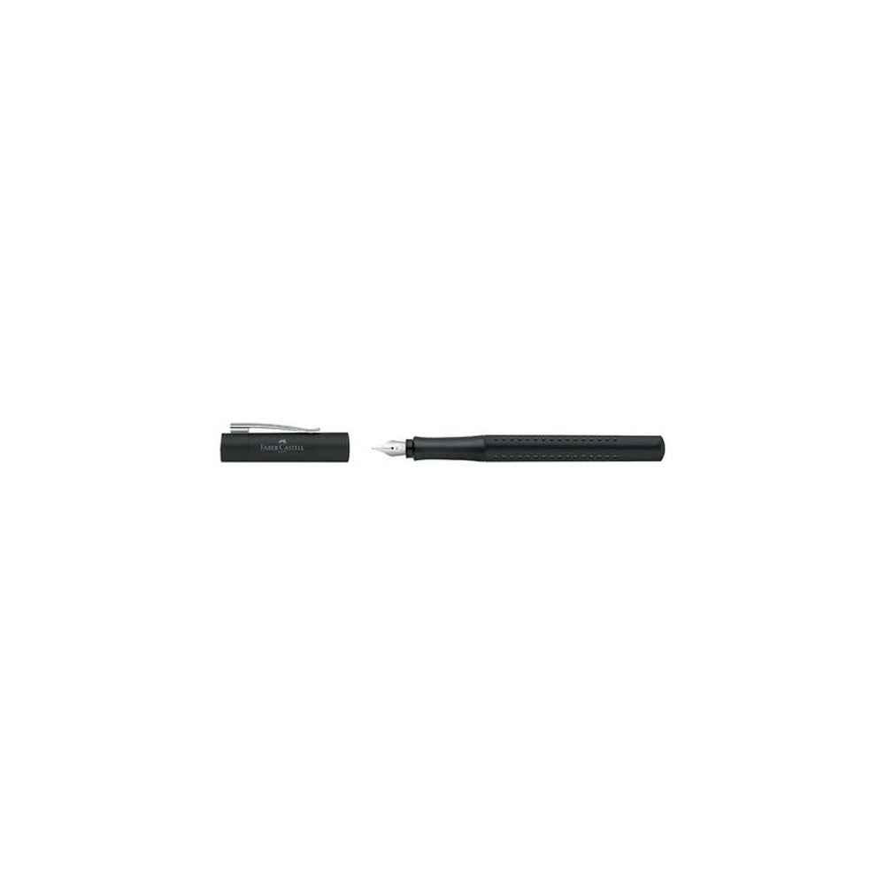 FABER-CASTELL Stylo plume GRIP 2011, B, noir