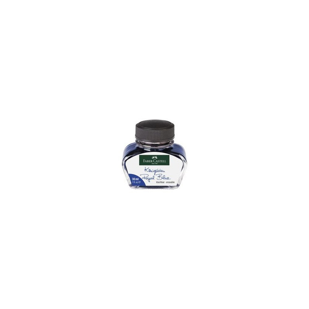 FABER-CASTELL Flacon d'encre, contenu: 30 ml, bleu roy