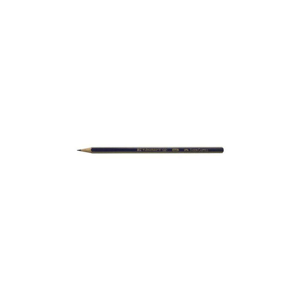 FABER-CASTELL Crayon graphite GOLDFABER, hexagonal, degré de