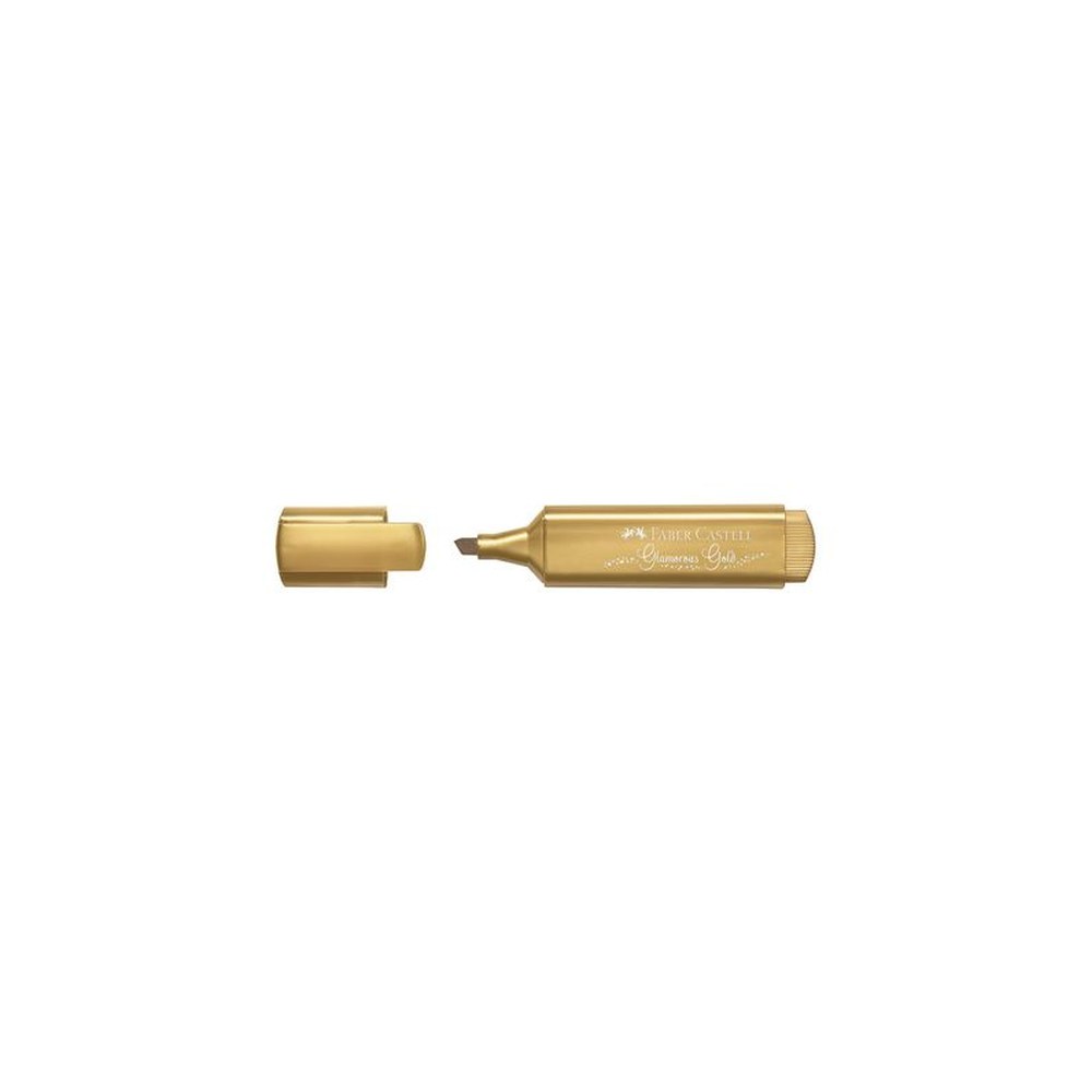 FABER-CASTELL Surligneur TEXTLINER 46 METALLIC, or