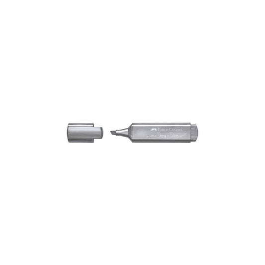 FABER-CASTELL Surligneur TEXTLINER 46 METALLIC, argent