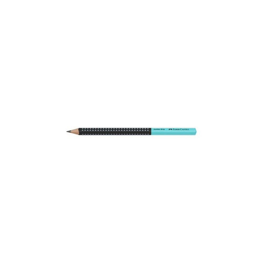 FABER-CASTELL Crayon graphite Jumbo GRIP TWO TONE,turquoisee